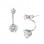 Ασημένια σκουλαρίκια ear jacket 925