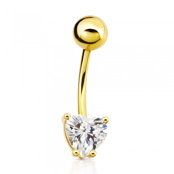 Χρυσό σκουλαρίκι piercing K14