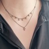 Ασημένιο κολιέ choker 925 με μαύρο επιπλατίνωμα