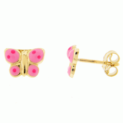 Παιδικά χρυσά σκουλαρίκια Κ9