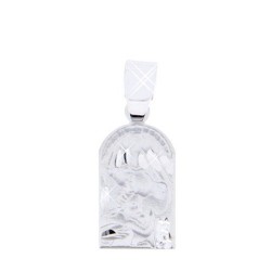 Λευκόχρυσο φυλαχτό Κ14