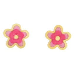 Παιδικά χρυσά σκουλαρίκια Κ14