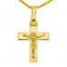 Ανδρικός χρυσός σταυρός Κ14