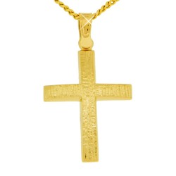 Ανδρικός χρυσός σταυρός Κ14