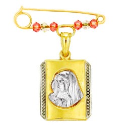 Παιδική χρυσή παραμάνα Κ9 με φυλαχτό