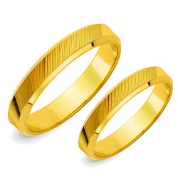 Σετ χρυσές βέρες Κ14