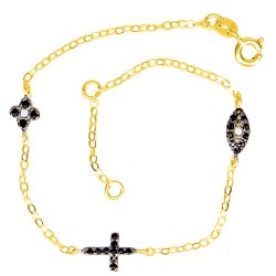 Χρυσό βραχιόλι Κ14 Χρυσό βραχιόλι Κ14