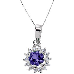 Χρυσό μενταγιόν Κ14 με αλυσίδα