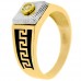 Χρυσό ανδρικό δαχτυλίδι Κ14