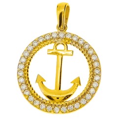 Χρυσό μενταγιόν Κ14