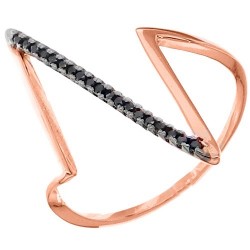 Ασημένιο δαχτυλίδι 925 σε ροζ χρώμα