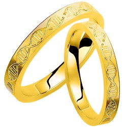 Βέρες απο κίτρινο χρυσό 14 καρατίων