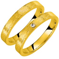 Σετ χρυσές βέρες Κ14