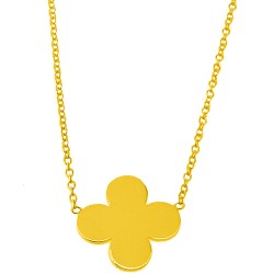 Ασημένιο κολιέ 925 επιχρυσωμένο