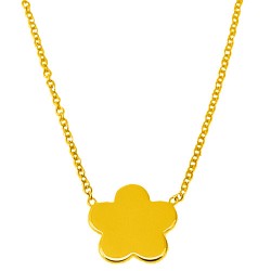 Ασημένιο κολιέ 925 επιχρυσωμένο