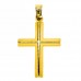 Χρυσός βαπτιστικός σταυρός Κ9