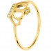 Χρυσό δαχτυλίδι κορώνα Κ14