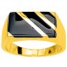 Χρυσό ανδρικό δαχτυλίδι Κ14