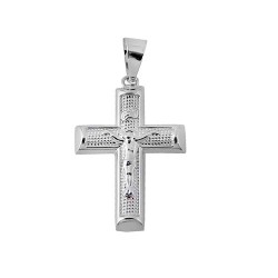 Λευκόχρυσος σταυρός Κ14